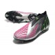 adidas Predator Edge+ FG Crampons Argent Noir Rose