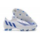 adidas Predator Edge.1 Low Cut FG Blanc Bleu Hi Res