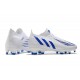 adidas Predator Edge.1 Low Cut FG Blanc Bleu Hi Res