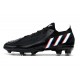 adidas Predator Edge.1 Low Cut FG Noir Blanc Rouge Vif