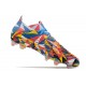 adidas Predator Edge.1 Low Cut FG Geometric Bleu Equipe Jaune Rouge Solaire