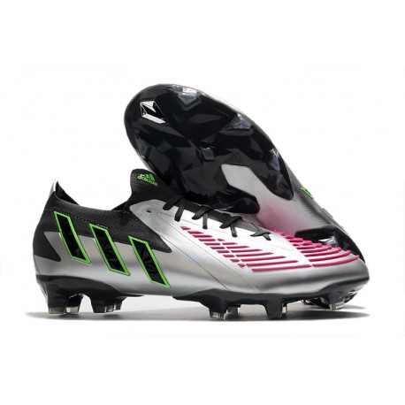 adidas Predator Edge.1 Low Cut FG Argent Noir Rose