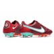 Crampons Nike Tiempo Legend 9 Elite FG Rouge Equipe Blanc Hibiscus Mystique