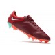 Crampons Nike Tiempo Legend 9 Elite FG Rouge Equipe Blanc Hibiscus Mystique