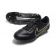 Crampons Nike Tiempo Legend 9 Elite FG Noir Gris Foncé Métallique Anthracite