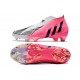 adidas Predator Edge+ FG Crampons LZ+ Solar Rose Noir Blanc