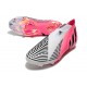 adidas Predator Edge+ FG Crampons LZ+ Solar Rose Noir Blanc