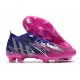 adidas Predator Edge.1 FG Violet Equipe Argent Métallique Rose Choc