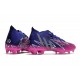 adidas Predator Edge.1 FG Violet Equipe Argent Métallique Rose Choc