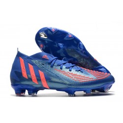 Neuf adidas Predator Edge.1 FG Bleu Rouge