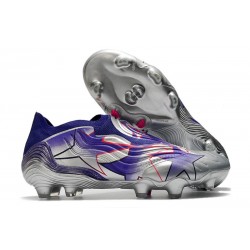 Crampons adidas Copa Sense+ FG Violet Equipe Argent Métallique Menthe Rush