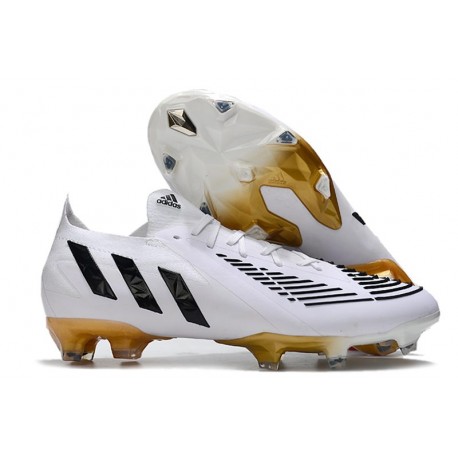 adidas Predator Edge.1 Low Cut FG Noir Blanc Or