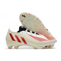 adidas Predator Edge.1 Low Cut FG Showdown - Blanc Rouge Doré