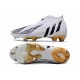 adidas Predator Edge+ FG Crampons Blanc Or Noir