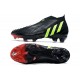 adidas Predator Edge+ FG Crampons Noir Vert