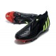 adidas Predator Edge+ FG Crampons Noir Vert