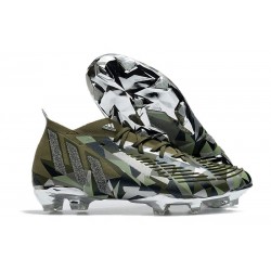 Neuf adidas Predator Edge.1 FG Swarovski - Vert Argenté ÉDITION LIMITÉE