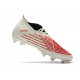 Neuf adidas Predator Edge.1 FG Showdown - Blanc Rouge Doré