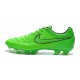 2015 Crampons Nike Tiempo Legend FG Vert Noir