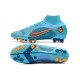 Nike Mercurial Superfly 8 Elite AG Bleu Chlorine Orange Laser Marina