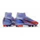 Nike Mercurial Superfly 8 Elite AG Pro Mbappé Chardon Clair Argent Métallique