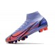 Nike Mercurial Superfly 8 Elite AG Pro Mbappé Chardon Clair Argent Métallique