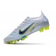 Nike Mercurial Vapor 14 Elite AG-PRO Ballon Gris Bleu Foncé