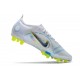 Nike Mercurial Vapor 14 Elite AG-PRO Ballon Gris Bleu Foncé