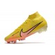 Nike Air Zoom Mercurial Superfly 9 Elite FG Lucent - Jaune Crépuscule Barely Grape