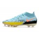 Nike Phantom GT2 Elite DF FG Glacie Ice Noir Jaune Strike