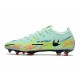 Nike Phantom GT2 Elite FG Menthe Mousse Noirened Bleu Fantôme