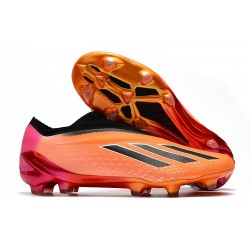 Chaussure adidas X Speedportal.+ FG Orange Noir