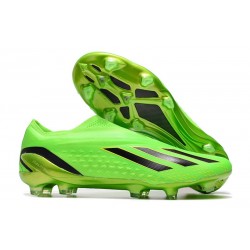 Chaussure adidas X Speedportal.+ FG Vert Solaire Noir Jaune Solaire