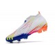 adidas Predator Edge+ FG Blanc Jaune Solaire Bleu Power