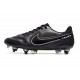 Nike Tiempo Legend 9 Elite SG-Pro Noir Foncé Smoke Gris Summit Blanc