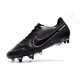 Nike Tiempo Legend 9 Elite SG-Pro Noir Foncé Smoke Gris Summit Blanc