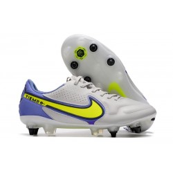 Nike Tiempo Legend 9 Elite SG-Pro Gris Brouillard Volt Sapphire