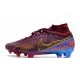 Nike Air Zoom Mercurial Superfly 9 Elite FG KM Foncé Betterave Mtlc Vivid Or