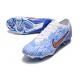 Nike Air Zoom Mercurial Vapor XV Elite FG Blanc Bleu Or