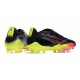 Crampons adidas Copa Sense+ FG Noir Cyan Vif Jaune Solaire Equipe