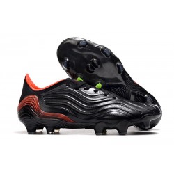 adidas Copa Sense.1 FG Chaussure Noir Rouge Solaire Vert Solaire Equipe