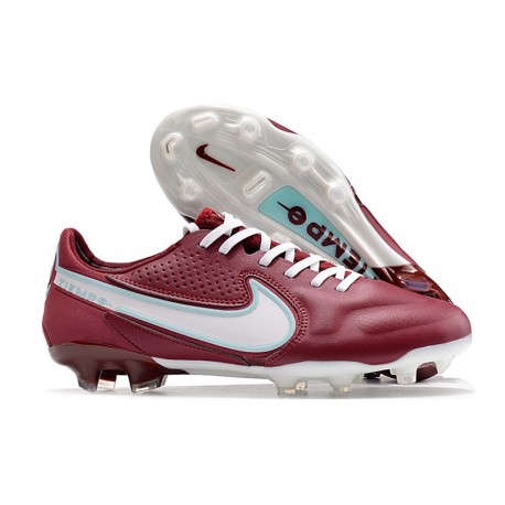 Nike Tiempo Legend IX Elite FG Rouge Equipe Blanc Hibiscus Mystique