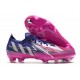 adidas Predator Edge.1 Low Cut FG Violet Equipe Argent Métallique Rose