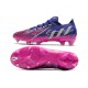 adidas Predator Edge.1 Low Cut FG Violet Equipe Argent Métallique Rose