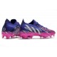 adidas Predator Edge.1 Low Cut FG Violet Equipe Argent Métallique Rose