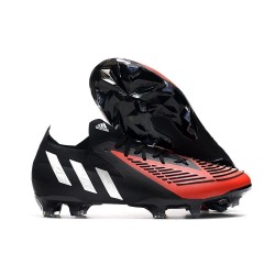 adidas Predator Edge.1 Low Cut FG Noir Rouge Blanc