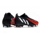 adidas Predator Edge.1 Low Cut FG Noir Rouge Blanc