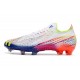 adidas Predator Edge.1 Low Cut FG Blanc Jaune Solaire Bleu Power