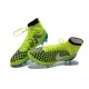 Crampons Football Magista Obra FG Chaussure Homme Volt Blanc Bleu Lagon Noir