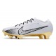 Nike Air Zoom Mercurial Vapor XV Elite FG Blanc Or Noir